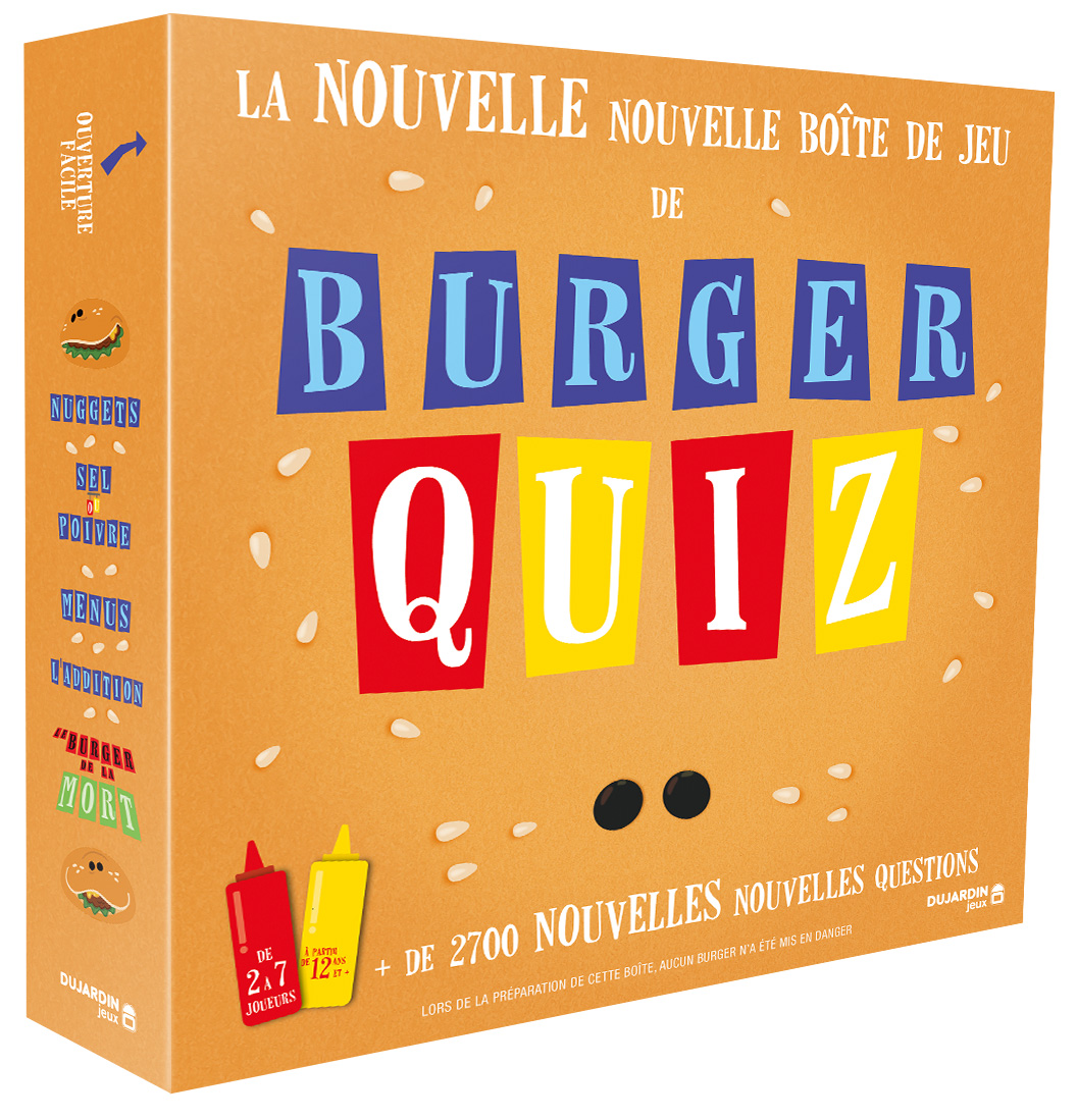 presentation burger quiz