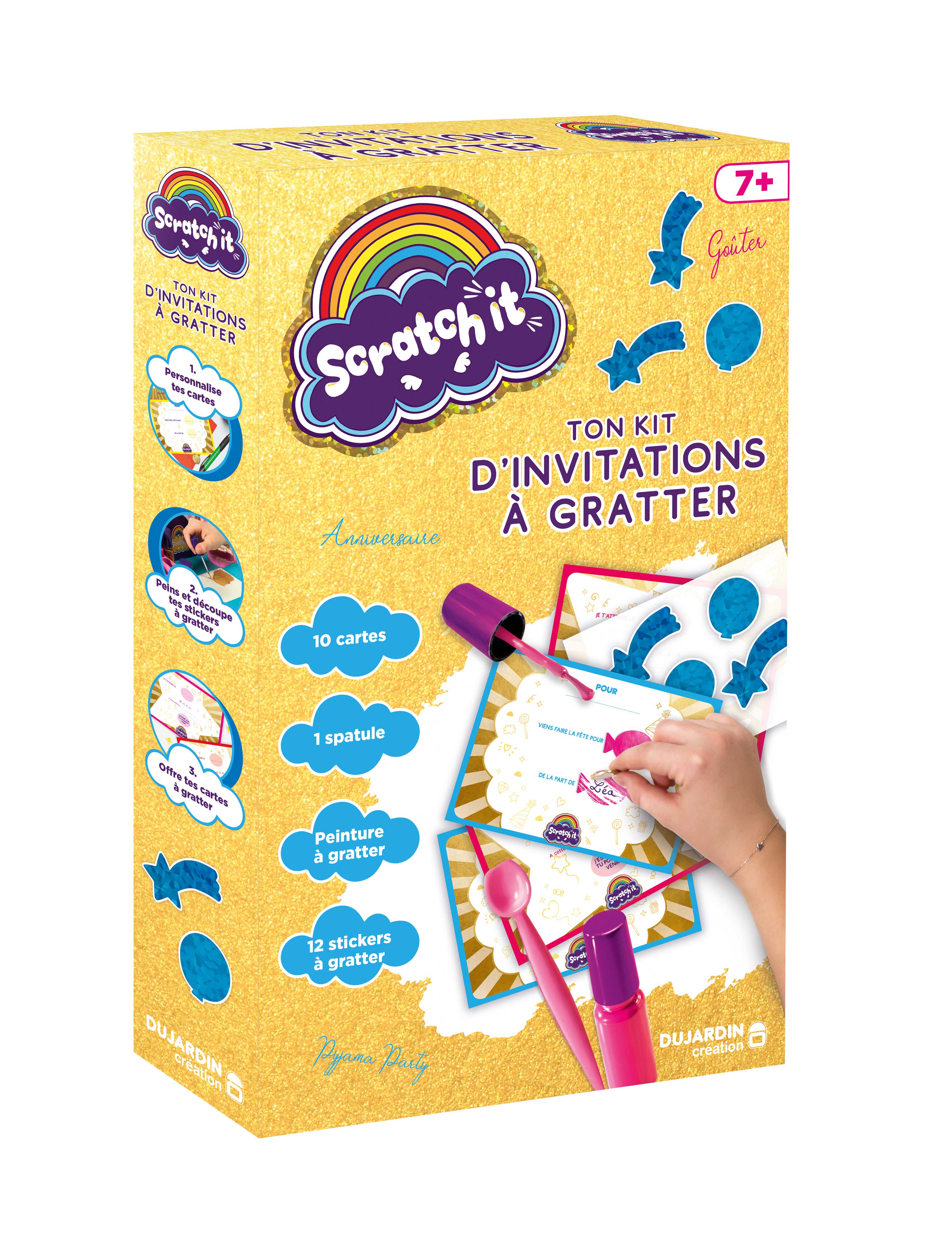 Scratch It : le kit invitation