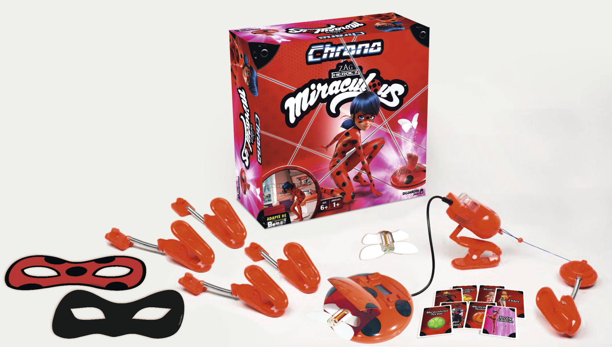 Jeu de société chrono bomb version Miraculous année 2019