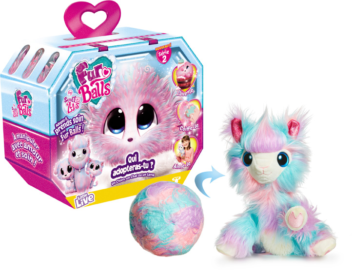 fur balls lapin