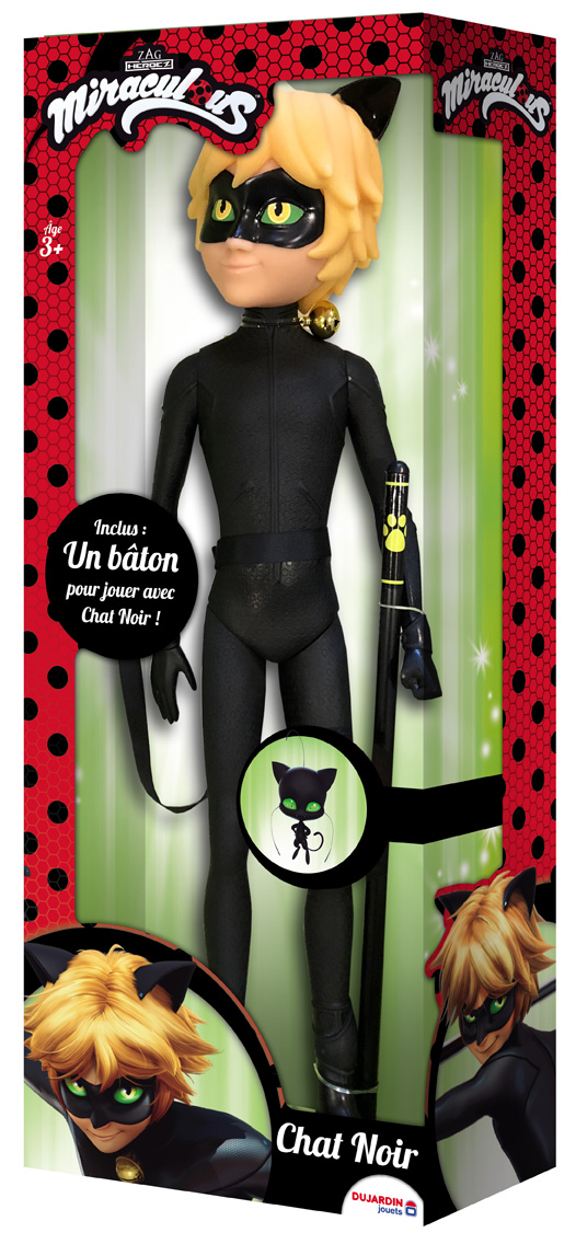 POUPEES MIRACULOUS : CHAT NOIR ET LADY BUG