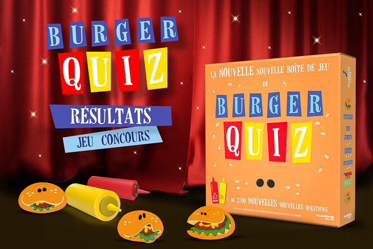 Résultats jeu concours Burger Quiz