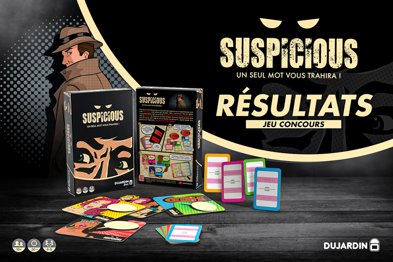 Résultats quiz Suspicious