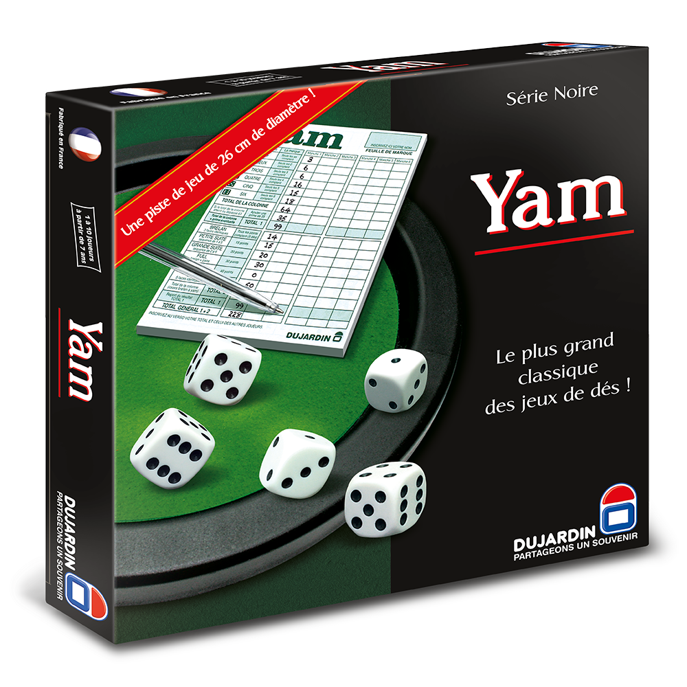 Boite du jeu du Yam, l'indémodable !