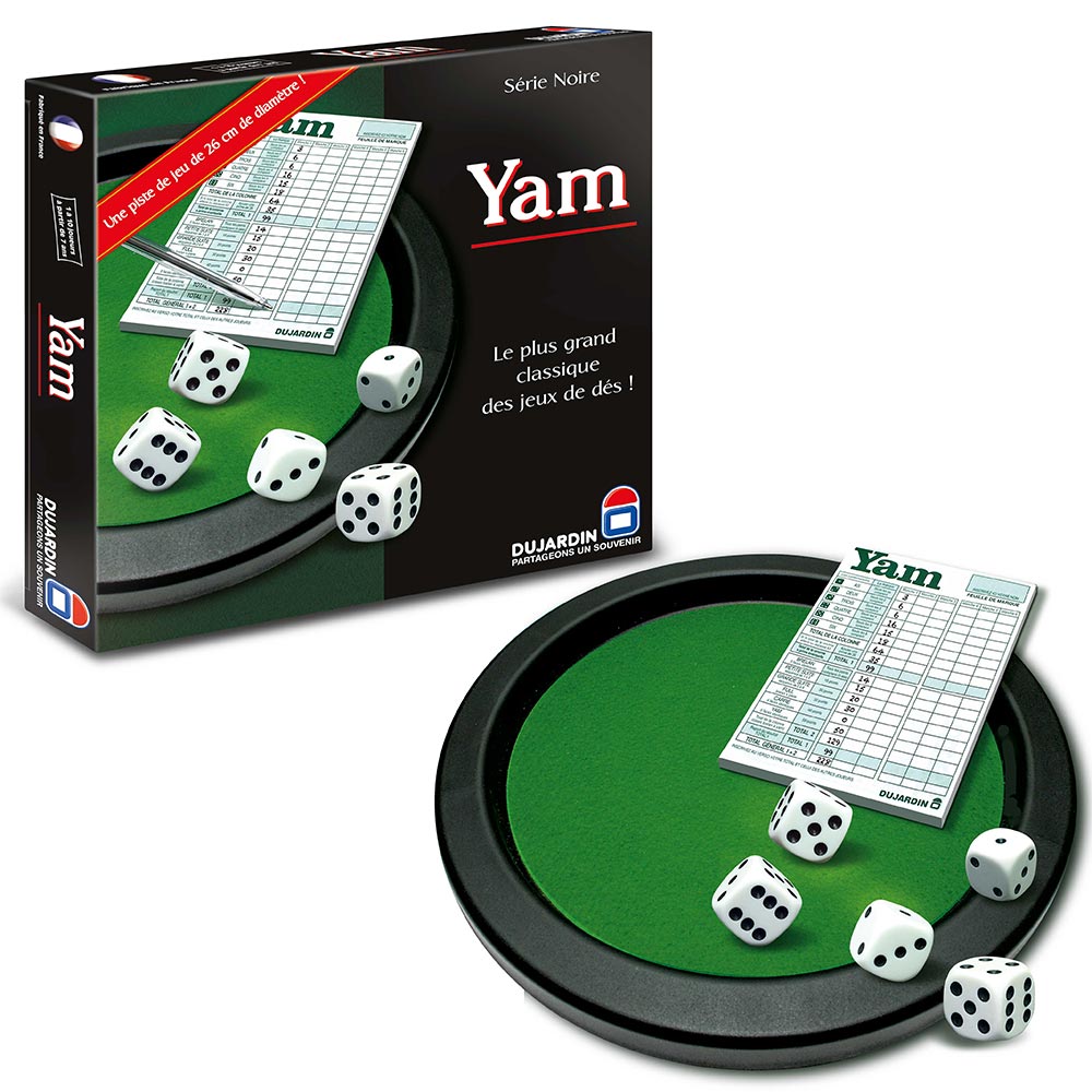 Le contenu du jeu classique du Yam 421 !